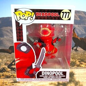 Dinopool funko # 777 (nib) with pop protector